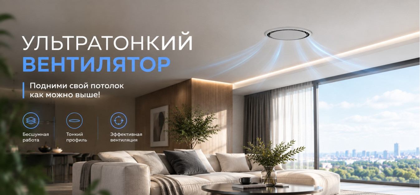 Ультратонкий вентилятор